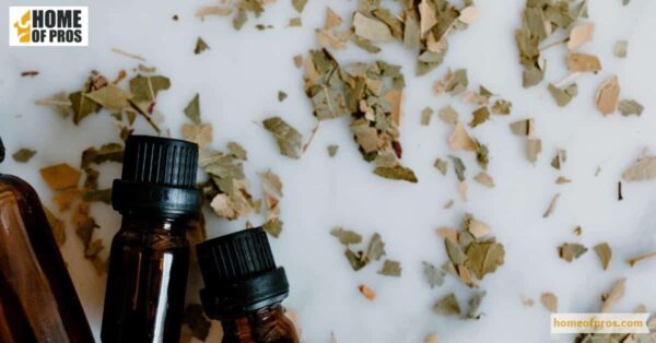 White Vinegar and Essential Oils