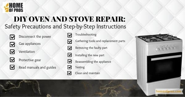 DIY Oven and Stove Repair_ Safety Precautions and Step-by-Step Instructions