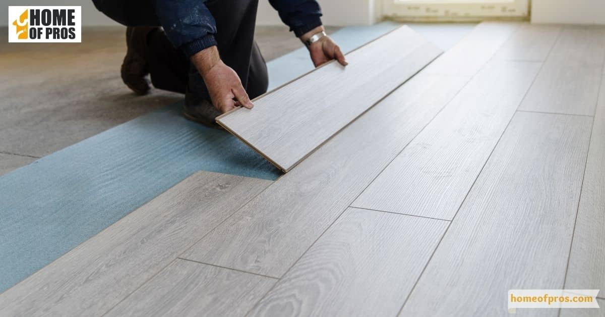 Installing the Laminate Flooring Planks