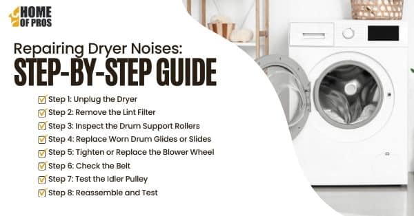 Repairing Dryer Noises_ Step-by-Step Guide