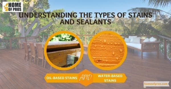 Understanding the Types of Stains and Sealants