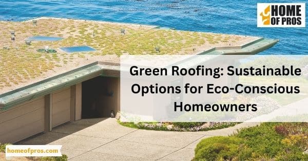Green Roofing Sustainable Options for Eco-Conscious Homeowners