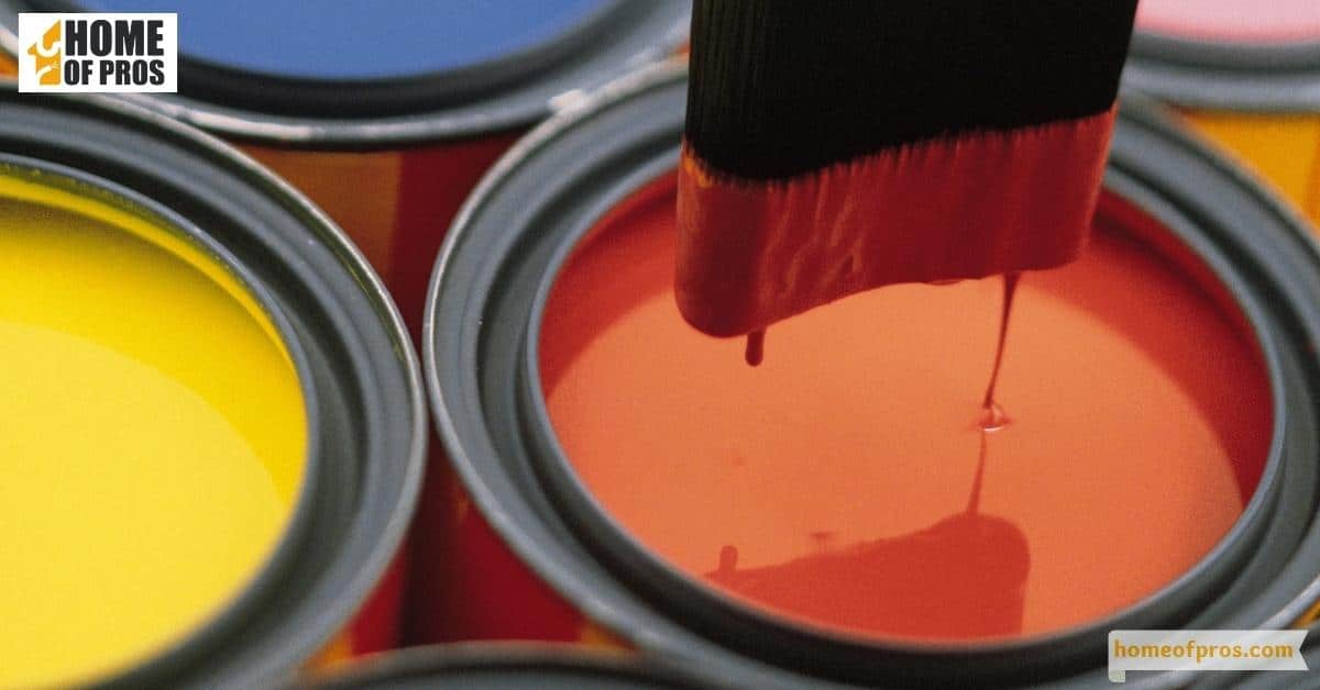Composition of paints and their hazards