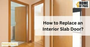How to Replace an Interior Slab Door