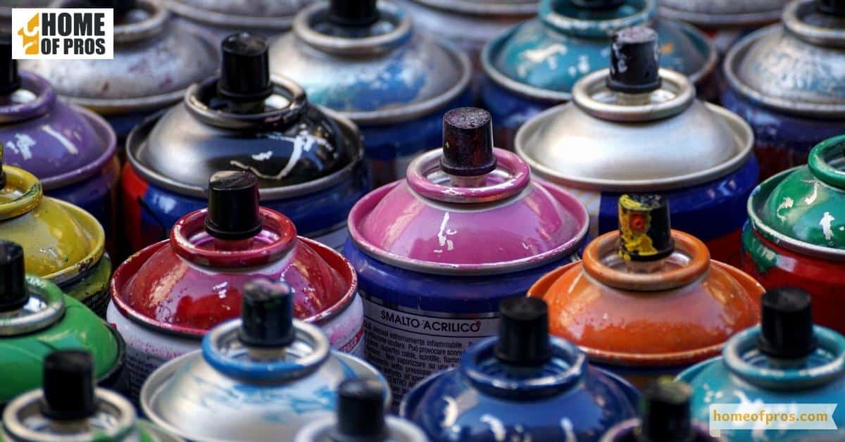 How to dispose of spray paint cans (aerosols)